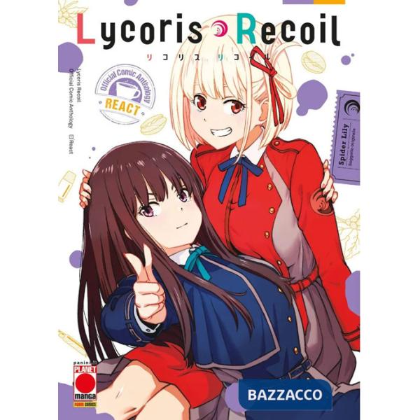 Lycoris recoil. Official comic anthology. React