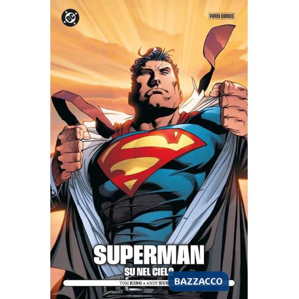 Su nel cielo. Superman