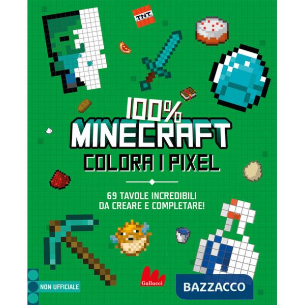 100% Minecraft. Colora i pixel