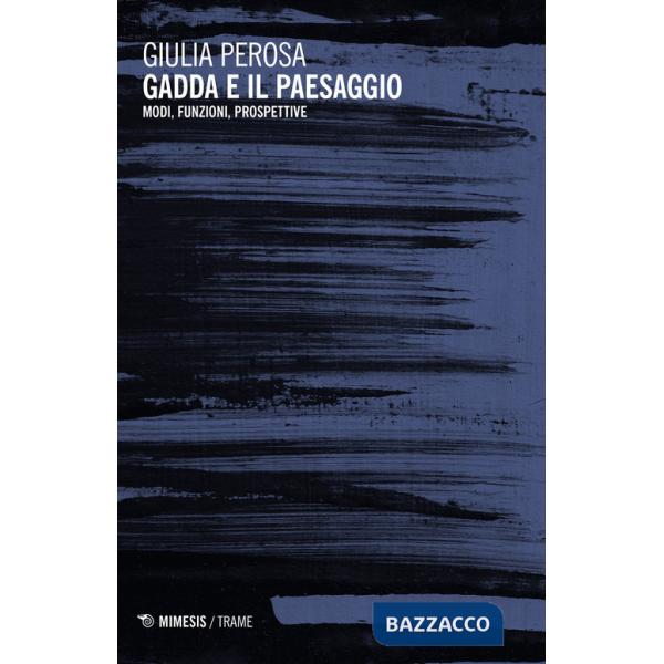 Gadda e il paesaggio. Modi, funzioni, prospettive