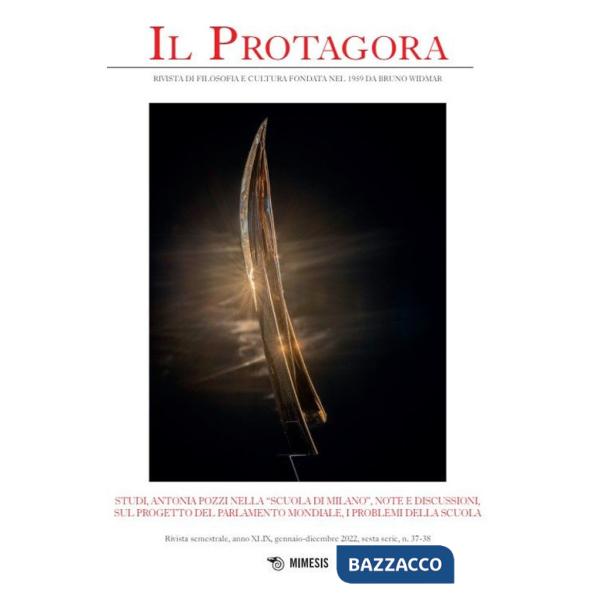 Protagora (Il). Vol. 37-38