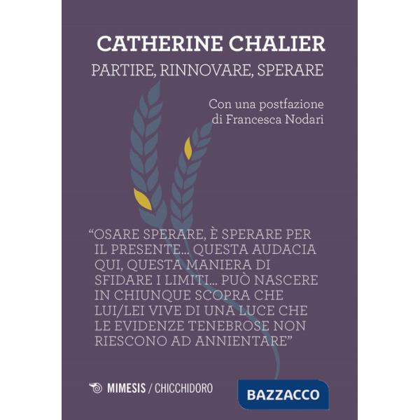 Partire, rinnovarsi, sperare