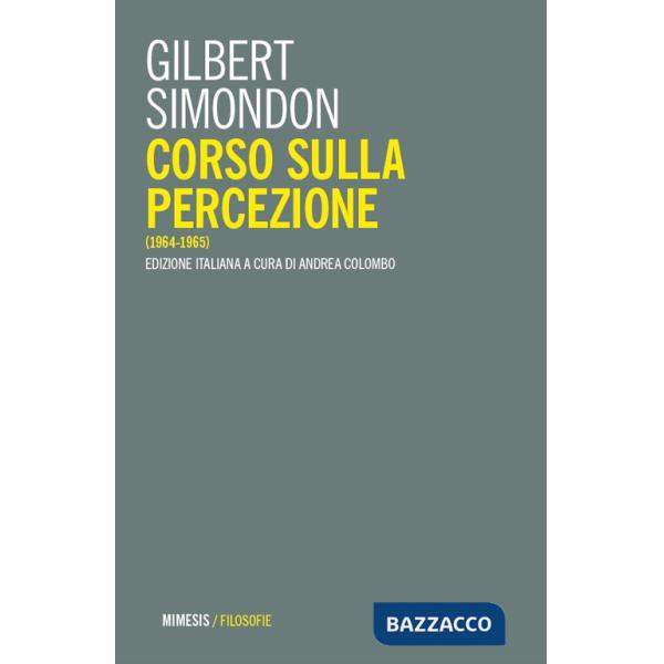 Corso sulla percezione (1964-1965)