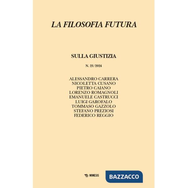 Filosofia futura (2024) (La). Vol. 23