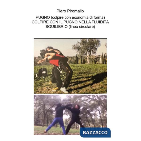Pugno (colpire con economia di forma). Colpire con il pugno nella fluidità squilibrio (linea circolare)