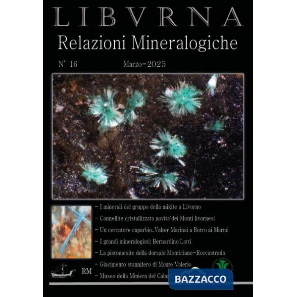 Relazioni mineralogiche. Libvrna (2025). Vol. 16