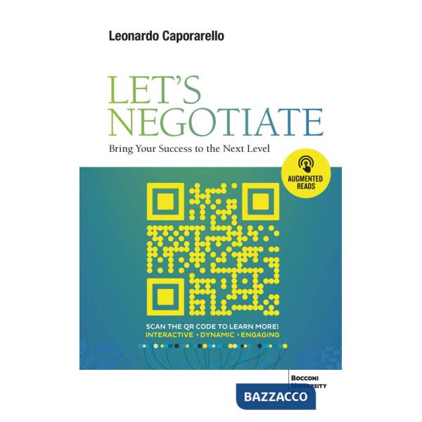Let's negotiate. Bring your success to the next level. Con QR Code