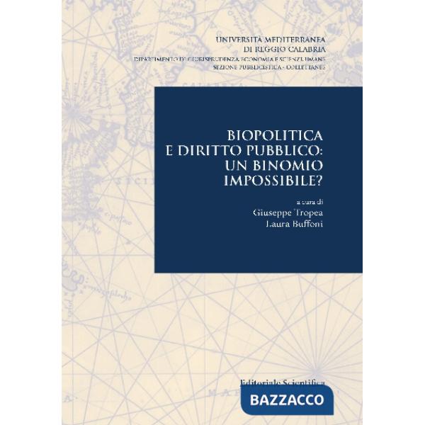 BIOPOLITICA E DIRITTO PUBBLICO