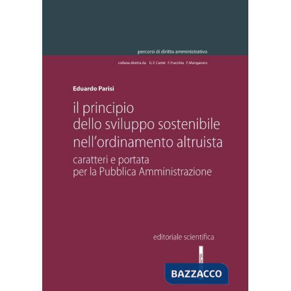 PRINCIPIO SVILUPPO SOSTENIBILE