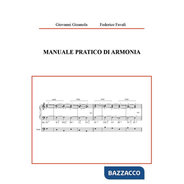 Manuale pratico di armonia