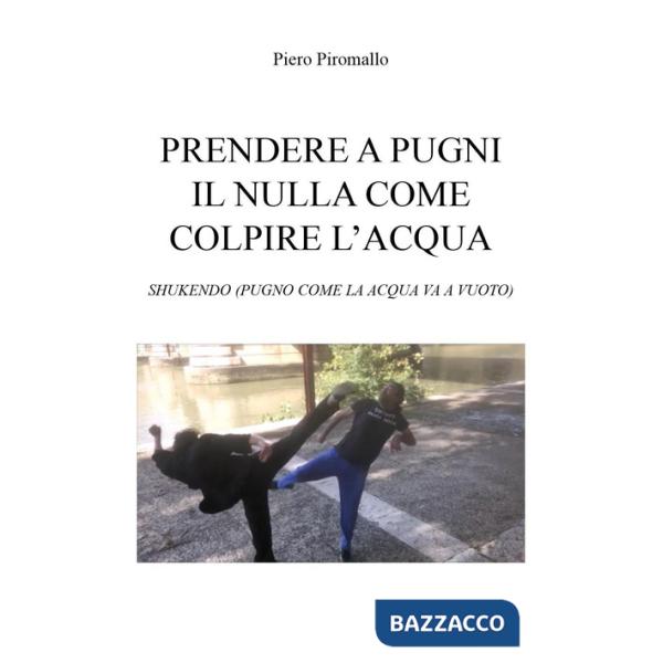 Prendere a pugni il nulla come colpire l'acqua. Shukendo (pugno come la acqua va a vuoto)