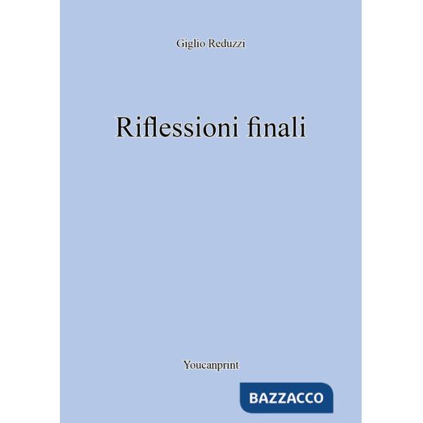 Riflessioni finali