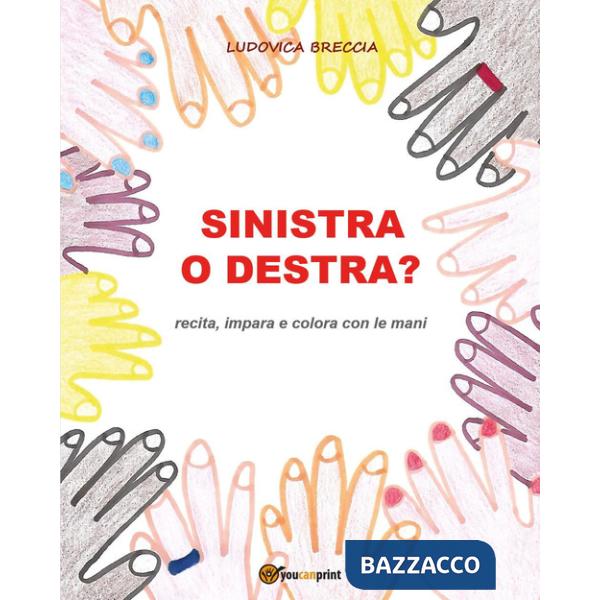 Sinistra o destra? Recita, impara e colora con le mani