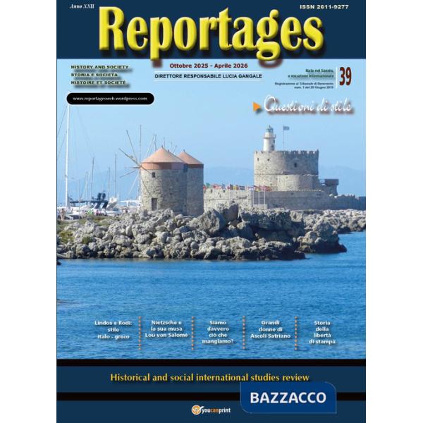 Reportages. Storia e società (2025). Vol. 39