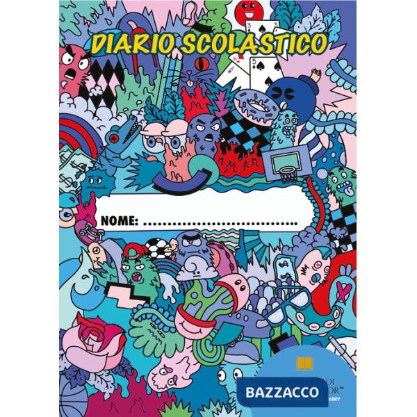 Diario scolastico. Blue atmosphere