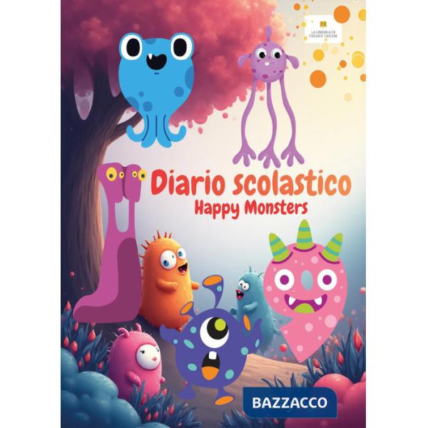 Diario scolastico. Happy monsters