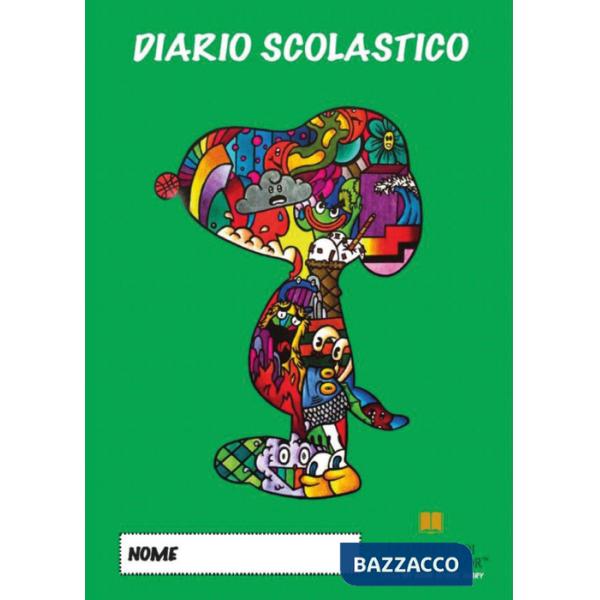 Diario scolastico. Verde cane