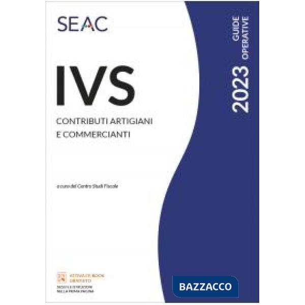IVS 2023. Contributi artigiani e commercianti