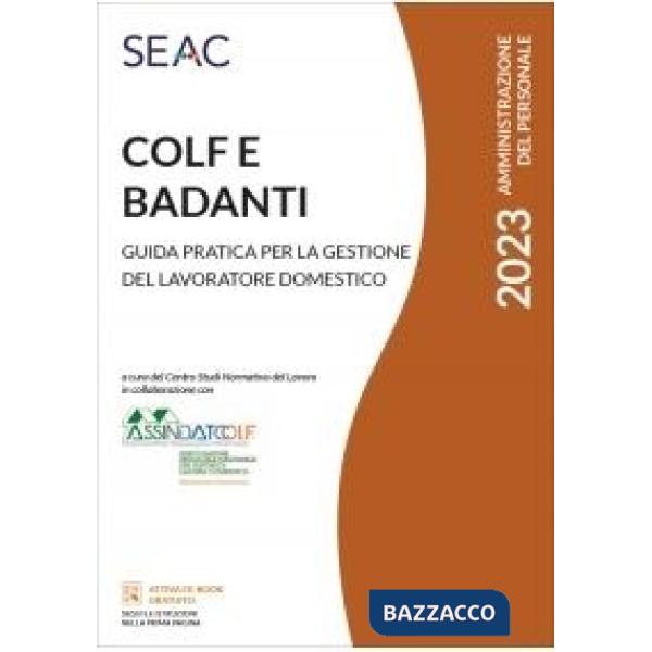 Colf e badanti. Guida pratica per la gestione del lavoratore domestico