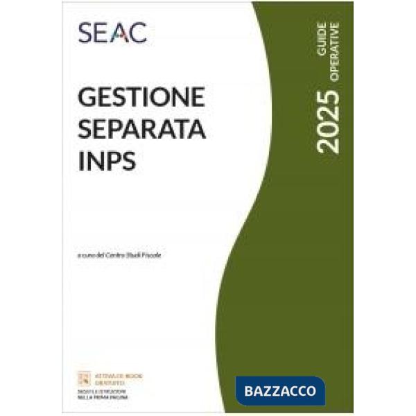 Gestione Separata Inps 2025