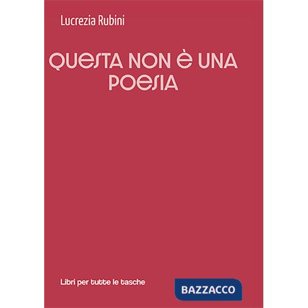 Questa non è una poesia