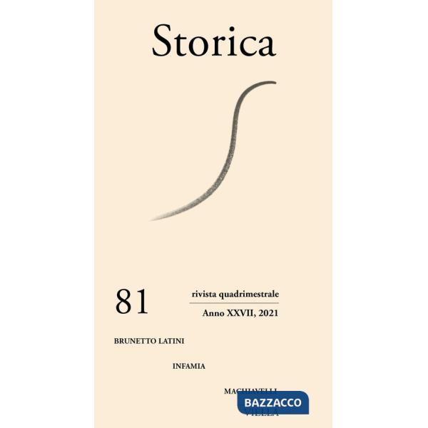 Storica (2021). Vol. 81