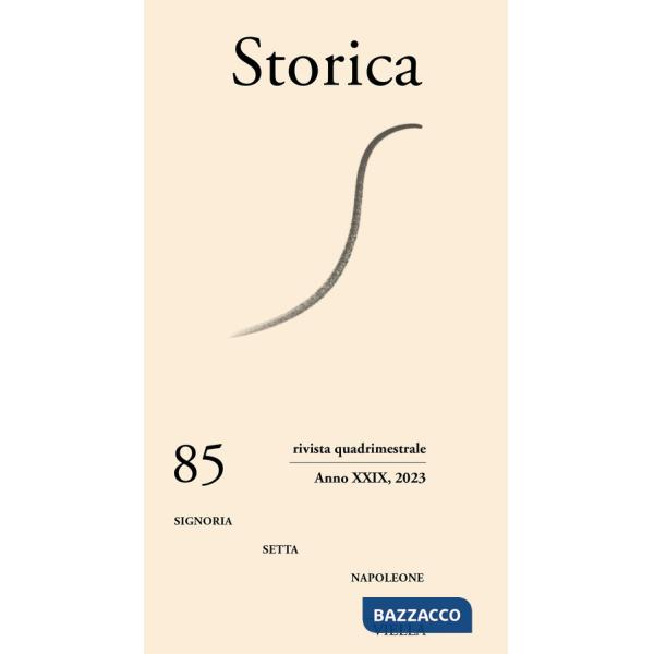 Storica (2023). Vol. 85