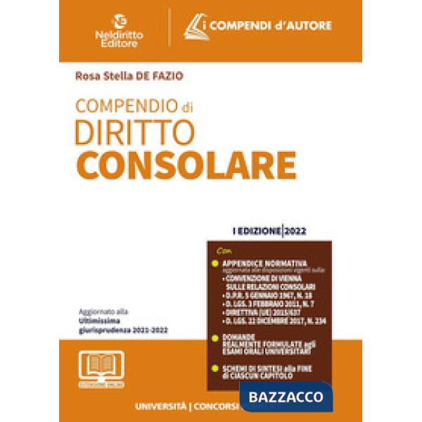 Compendio di diritto consolare 2022