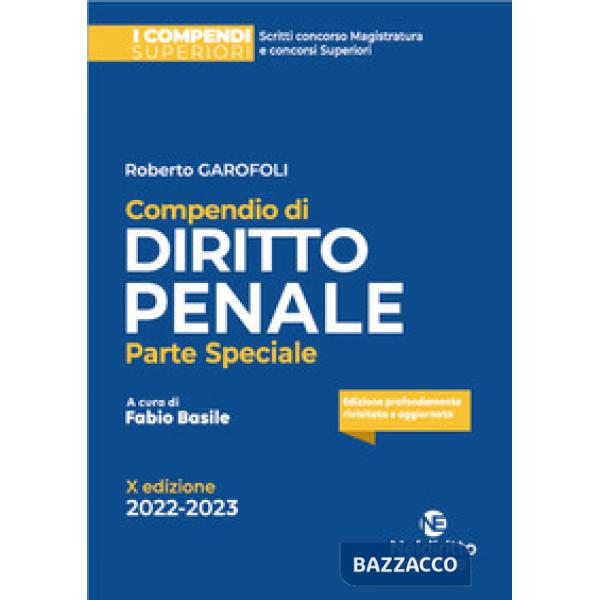 Compendio superiore di diritto penale. Parte speciale