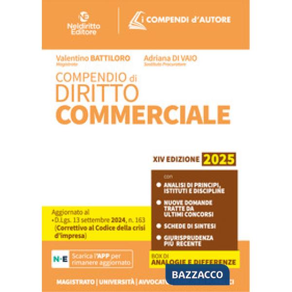 Compendio di diritto commerciale