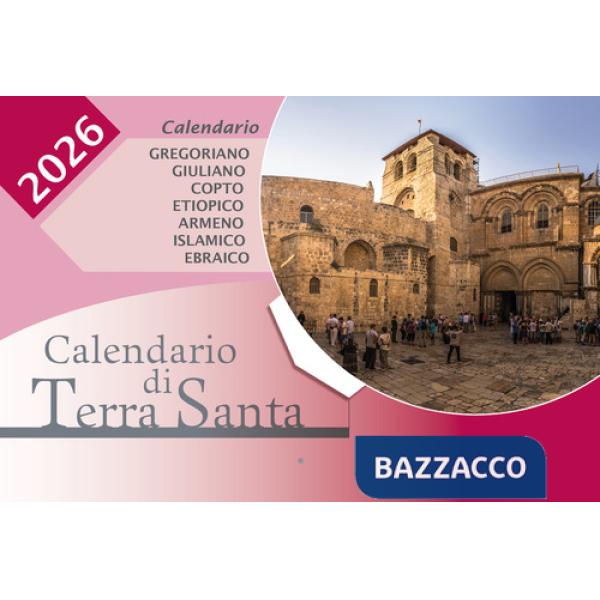 Calendario di Terra Santa 2026