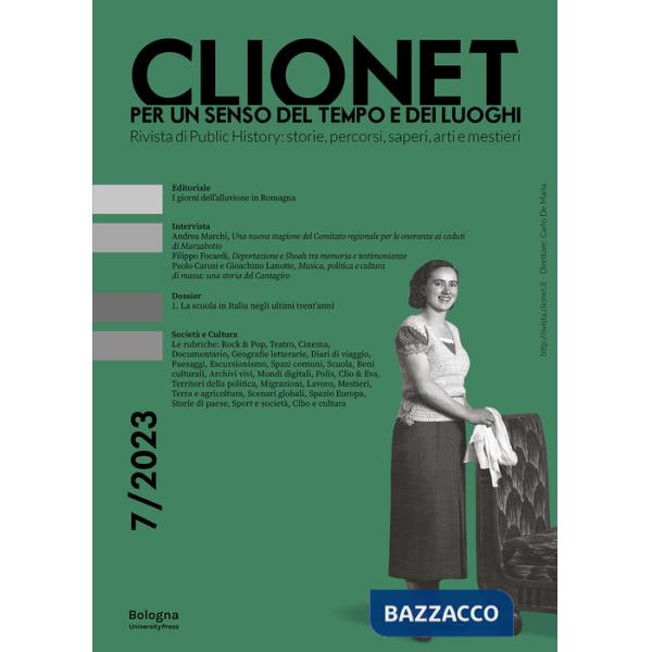 Clionet. Per un senso dei tempi e dei luoghi (2023). Vol. 7