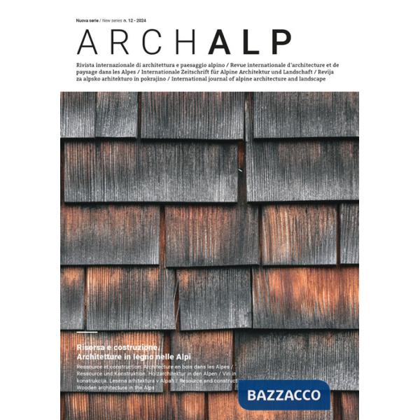 ArchAlp. Ediz. italiana e inglese (2024). Vol. 12