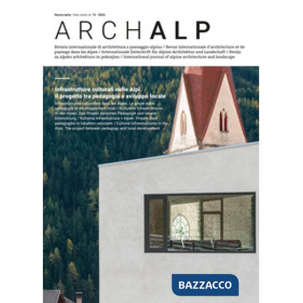ArchAlp. Ediz. italiana e inglese (2024). Vol. 13