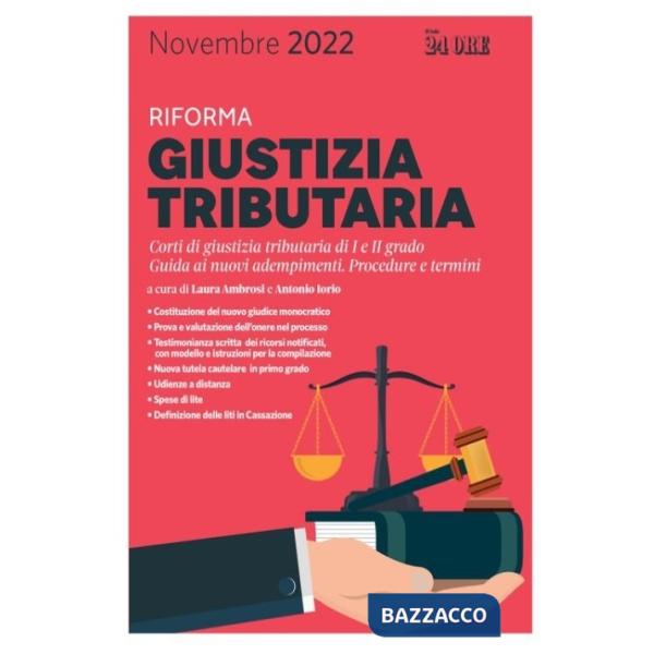 Riforma Giustizia Tributaria - Novembre 2022
