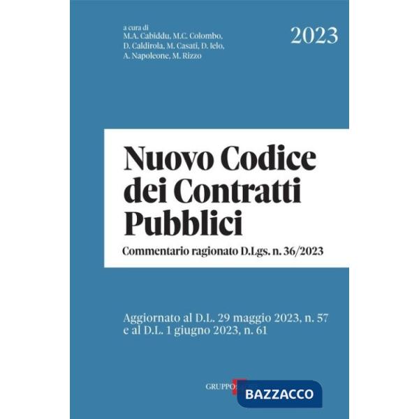 Nuovo Codice dei Contratti pubblici