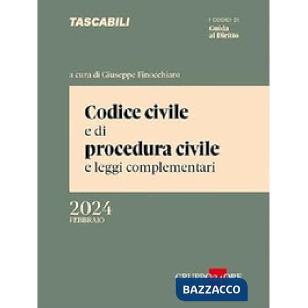 Codice civile e di procedura civile e leggi complementari