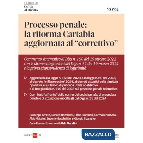 Processo penale. La riforma Cartabia aggiornata al «correttivo»