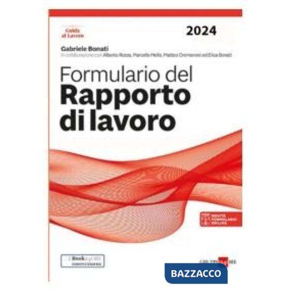 Formulario del rapporto di lavoro 2024