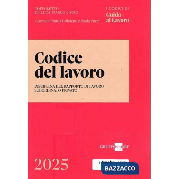 Codice del Lavoro 2025