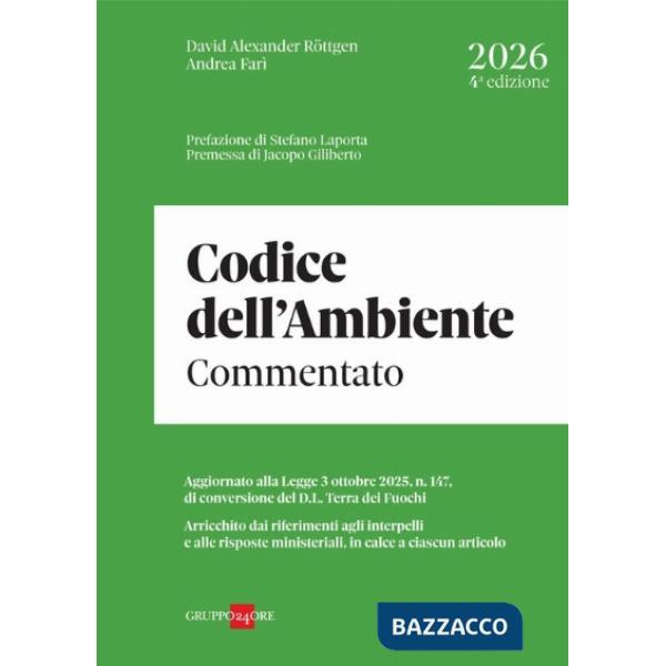 Codice dell'ambiente commentato 2025