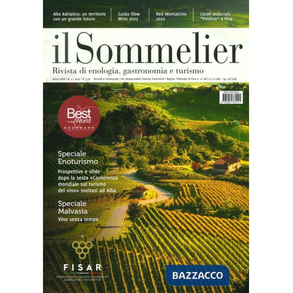 Sommelier. Rivista di enologia, gastronomia e turismo (2022) (Il). Vol. 2
