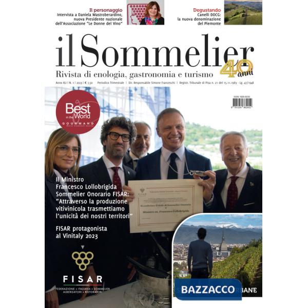 Sommelier. Rivista di enologia, gastronomia e turismo (2023) (Il). Vol. 1