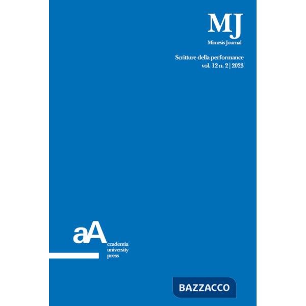 Mimesis journal. Vol. 12/2
