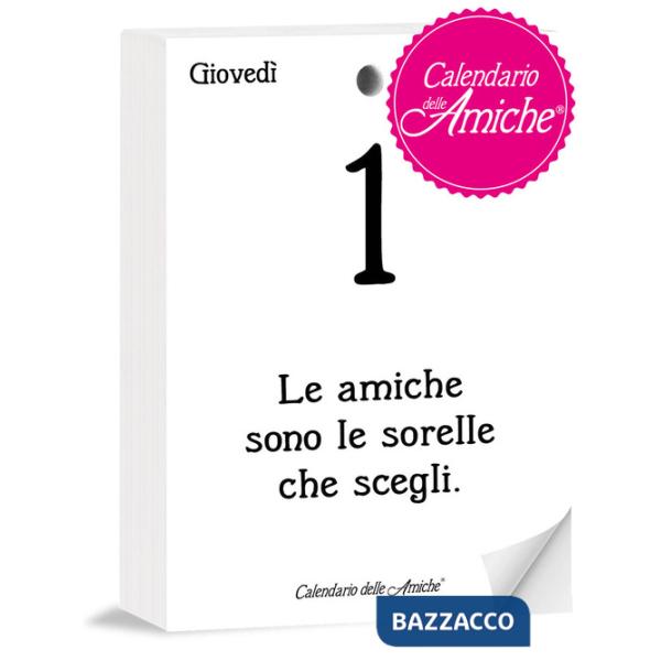 Calendario delle amiche 2026