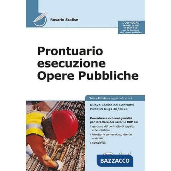 Prontuario esecuzione opere pubbliche