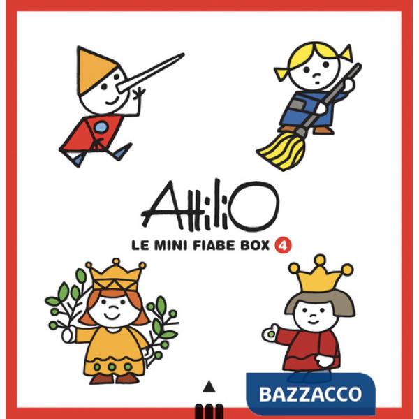 Attilio. Le mini fiabe box 4 (rosso). Ediz. a colori