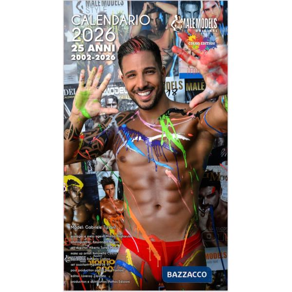 Calendario 2026. Male models