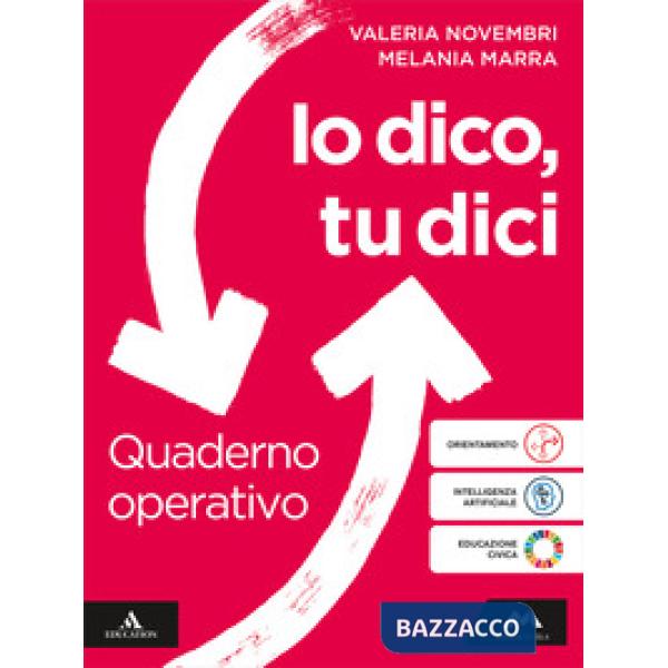 IO DICO, TU DICI - QUADERNO OPERATIVO