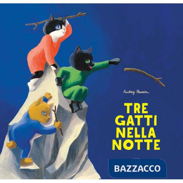 Tre gatti nella notte. Ediz. a colori